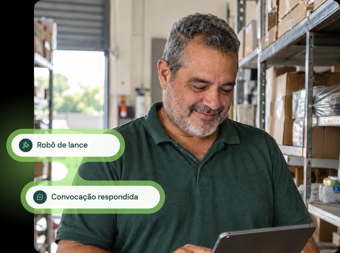Robô de lance, Convocação respondida